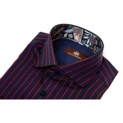 Circle Of Gentlemen Slim Fit Hemd Navy, Gestreift 5 Circle Of Gentlemen Slim Fit Hemd Navy, Gestreift -Angebote Pierre Cardin Store CG 214 20038 582 2 800