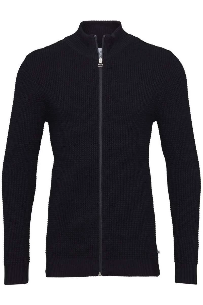 Kronstadt Regular Fit CardiganZip Navy 1 Kronstadt Regular Fit CardiganZip Navy