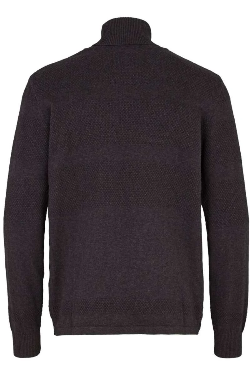 Kronstadt Fisker Regular Fit Herren Rollkragenpullover Schwarz 3 Kronstadt Fisker Regular Fit Herren Rollkragenpullover Schwarz – Bild 3