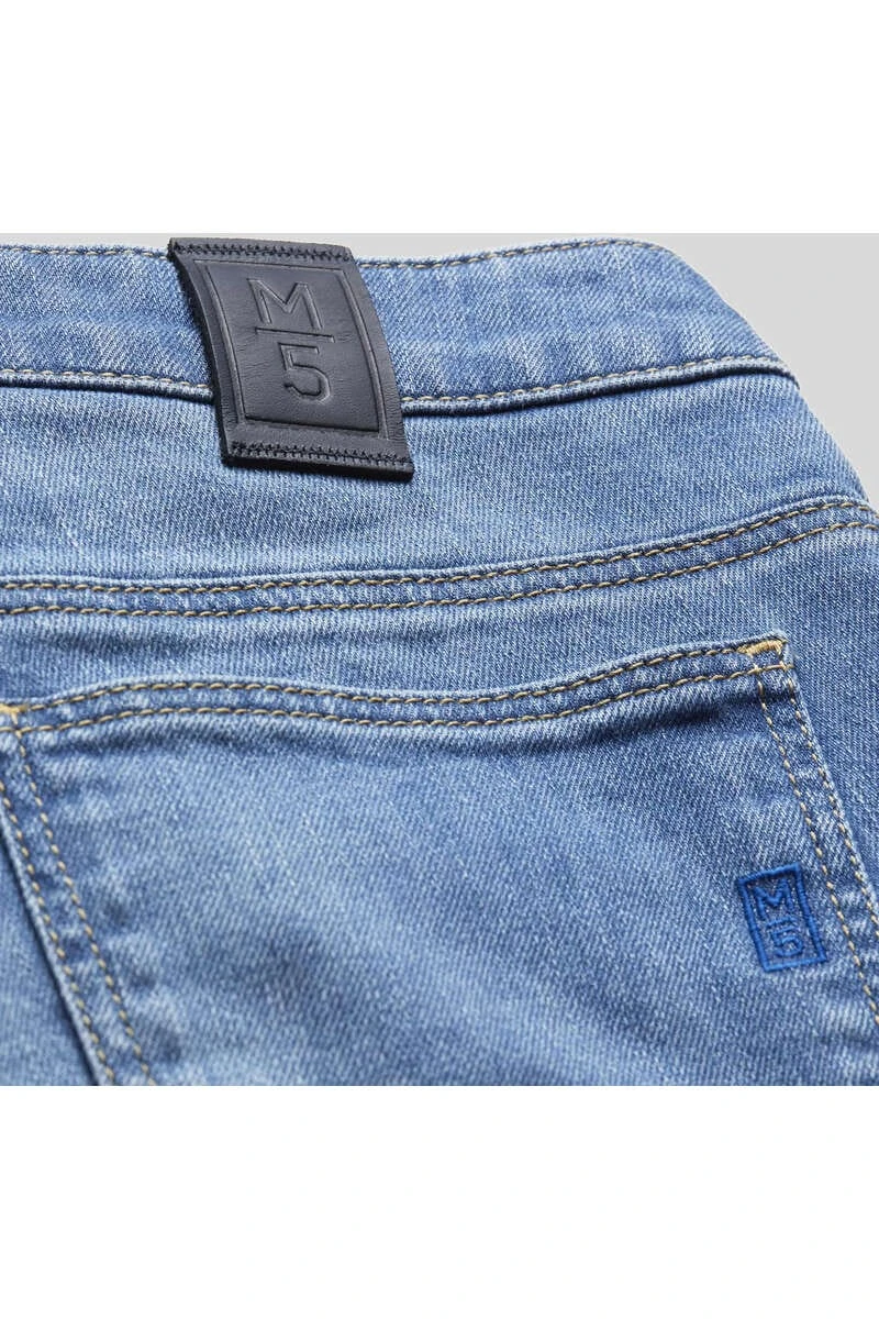 Meyer M5 Regular Fit Five-Pocket Herren Jeans Royal 4 Meyer M5 Regular Fit Five-Pocket Herren Jeans Royal – Bild 4