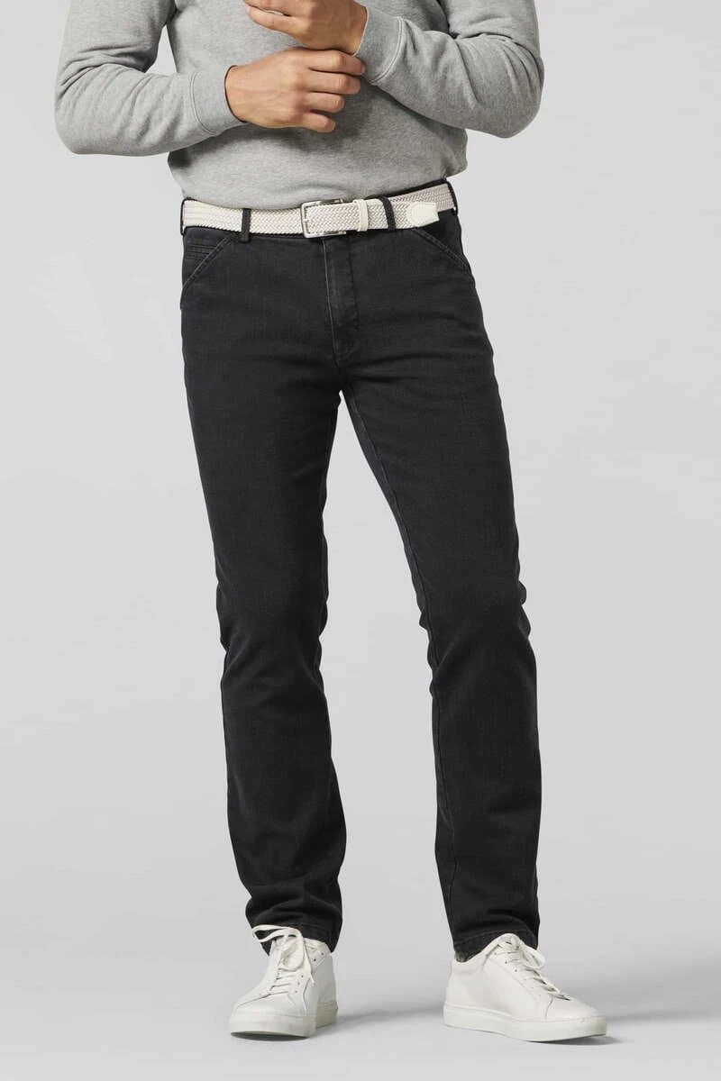 Meyer Modern Fit Five-Pocket Herren Jeans Schwarz 1 Meyer Modern Fit Five-Pocket Herren Jeans Schwarz