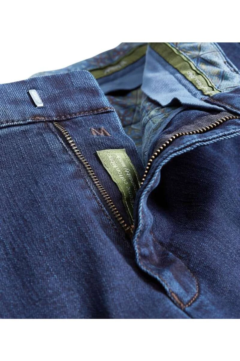 Meyer Modern Fit Five-Pocket Herren Jeans Dunkelblau 5 Meyer Modern Fit Five-Pocket Herren Jeans Dunkelblau – Bild 5