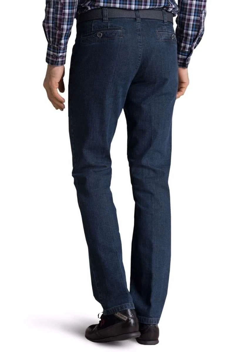 Meyer Regular Fit Herren Jeans Blau 2 Meyer Regular Fit Herren Jeans Blau – Bild 2