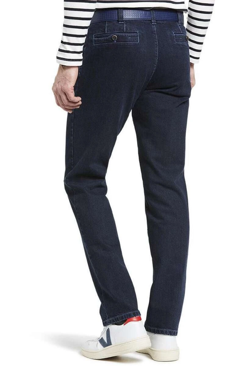 Meyer Casual Regular Fit Herren Jeans Dunkelblau 3 Meyer Casual Regular Fit Herren Jeans Dunkelblau – Bild 3