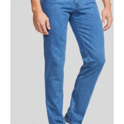 Meyer Dublin Slim Fit Five-Pocket Herren Jeans Royal