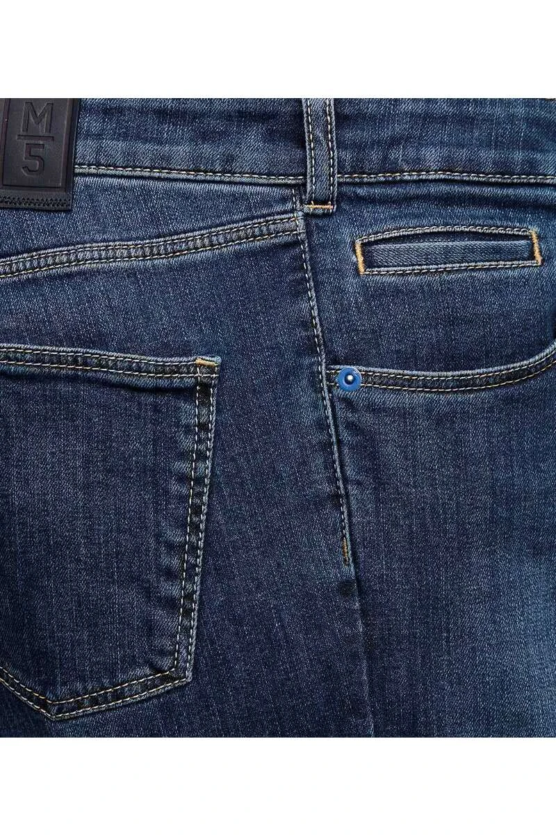 Meyer M5 Regular Fit Five-Pocket Herren Jeans Blau 5 Meyer M5 Regular Fit Five-Pocket Herren Jeans Blau – Bild 5