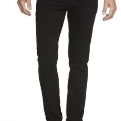 Meyer M5 Slim Fit Five-Pocket Herren Jeans Schwarz