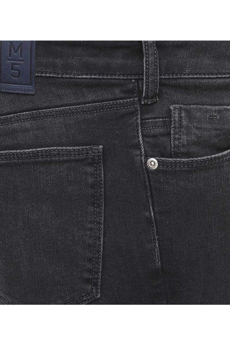 Meyer M5 Slim Fit Five-Pocket Herren Jeans Dunkelgrau 4 Meyer M5 Slim Fit Five-Pocket Herren Jeans Dunkelgrau – Bild 4