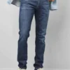 Meyer M5 Slim Fit Five-Pocket Herren Jeans Blau