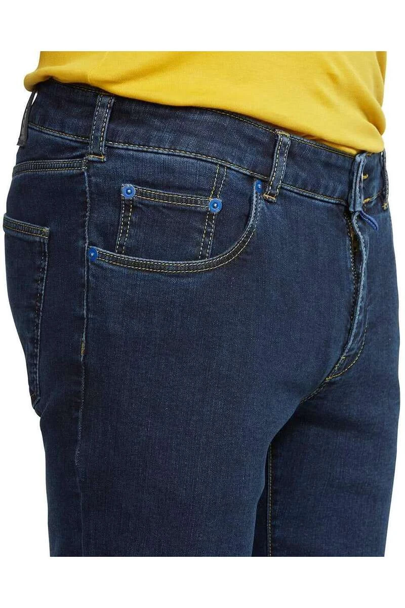 Meyer M5 Super Slim Five-Pocket Herren Jeans Blau 3 Meyer M5 Super Slim Five-Pocket Herren Jeans Blau – Bild 3