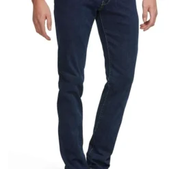Meyer M5 Super Slim Five-Pocket Herren Jeans Blau