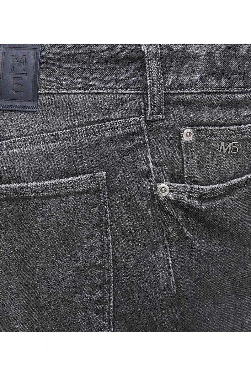 Meyer M5 Super Slim Five-Pocket Herren Jeans Grau 4 Meyer M5 Super Slim Five-Pocket Herren Jeans Grau – Bild 4