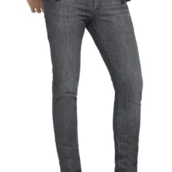 Meyer M5 Super Slim Five-Pocket Herren Jeans Grau