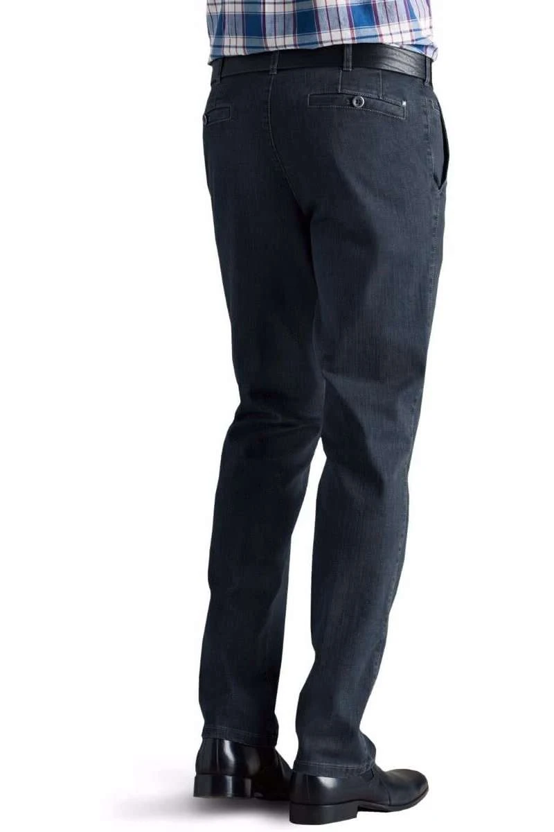 Meyer T400 Regular Fit Herren Jeans Blau 2 Meyer T400 Regular Fit Herren Jeans Blau – Bild 2