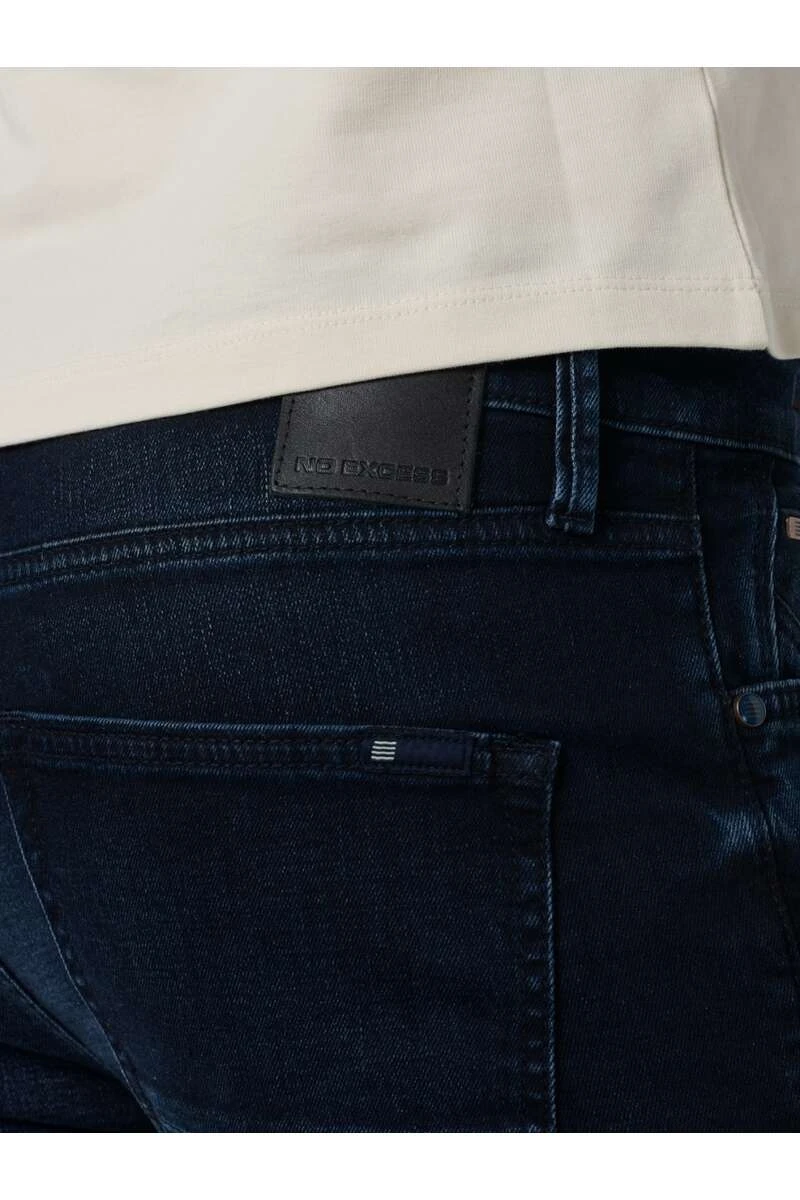 No-Excess No Excess Slim Fit Five-Pocket Herren Jeans Dunkelblau 3 No-Excess No Excess Slim Fit Five-Pocket Herren Jeans Dunkelblau – Bild 3