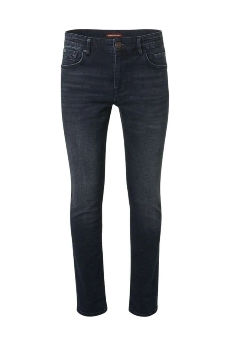 No-Excess No Excess Slim Fit Five-Pocket Herren Jeans Dunkelblau 1 No-Excess No Excess Slim Fit Five-Pocket Herren Jeans Dunkelblau
