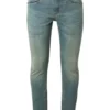 No-Excess No Excess Slim Fit Five-Pocket Herren Jeans Hellblau