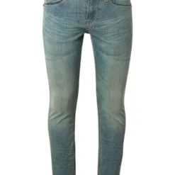 No-Excess No Excess Slim Fit Five-Pocket Herren Jeans Hellblau
