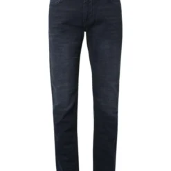 No-Excess No Excess Tapered Fit Five-Pocket Herren Jeans Dunkelblau