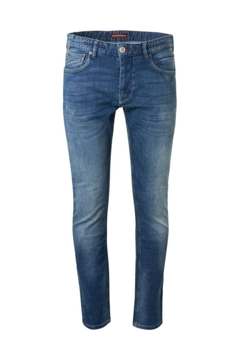 No-Excess No Excess Tapered Fit Five-Pocket Herren Jeans Blau 1 No-Excess No Excess Tapered Fit Five-Pocket Herren Jeans Blau