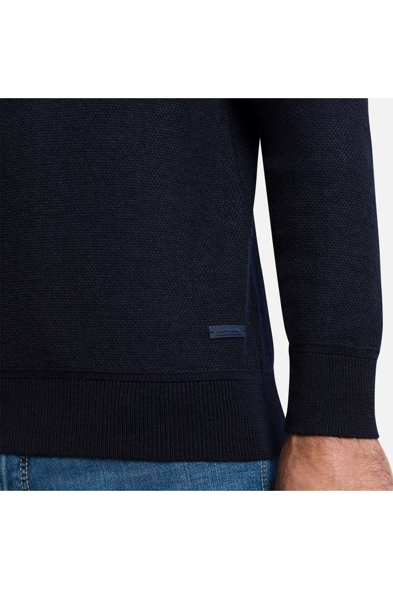 Pierre Cardin Modern Fit Herren Rollkragenpullover Marine 4 Pierre Cardin Modern Fit Herren Rollkragenpullover Marine – Bild 4