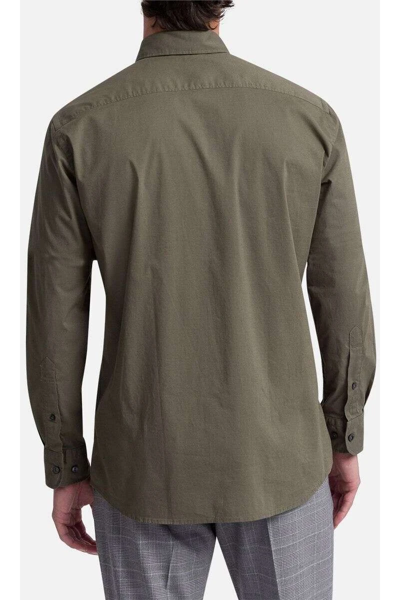 Pierre Cardin Kyllian Modern Fit Hemd Beetle, Einfarbig 2 Pierre Cardin Kyllian Modern Fit Hemd Beetle, Einfarbig – Bild 2