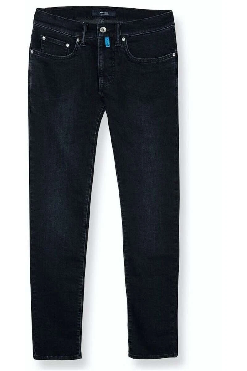 Pierre Cardin Antibes Slim Fit Five-Pocket Herren Jeans Schwarz/blau 1 Pierre Cardin Antibes Slim Fit Five-Pocket Herren Jeans Schwarz/blau