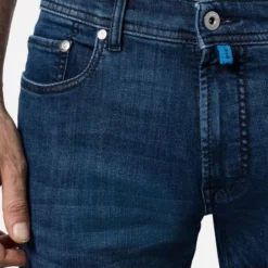 Pierre Cardin Lyon Future Flex Tapered Fit Five-Pocket Herren Jeans Dunkelblau -Angebote Pierre Cardin Store PC C7 30915 7102 6814 3 800