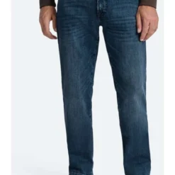 Pierre Cardin Dijon Comfort Fit Five-Pocket Herren Jeans Blau