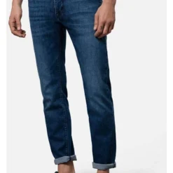 Pierre Cardin Antibes Slim Fit Five-Pocket Herren Jeans Dunkelblau