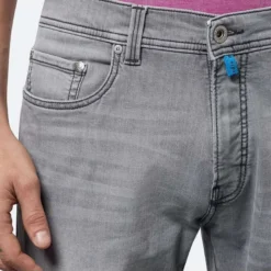 Pierre Cardin Lyon Tapered Fit Five-Pocket Herren Jeans Grau -Angebote Pierre Cardin Store PC C7 34510 8022 9834 3 800