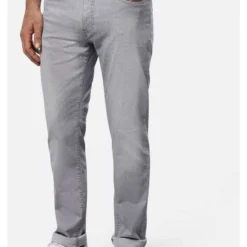 Pierre Cardin Lyon Tapered Fit Five-Pocket Herren Jeans Hellgrau