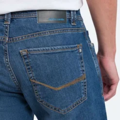 Pierre Cardin Lyon Futureflex Tapered Fit Five-Pocket Herren Jeans Blau -Angebote Pierre Cardin Store PC C7 34510 8037 6831 4 800
