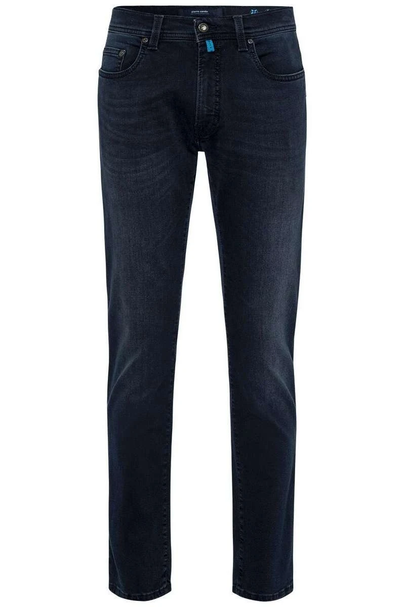Pierre Cardin Lyon Tapered Fit Five-Pocket Herren Jeans Blau/schwarz 5 Pierre Cardin Lyon Tapered Fit Five-Pocket Herren Jeans Blau/schwarz – Bild 5