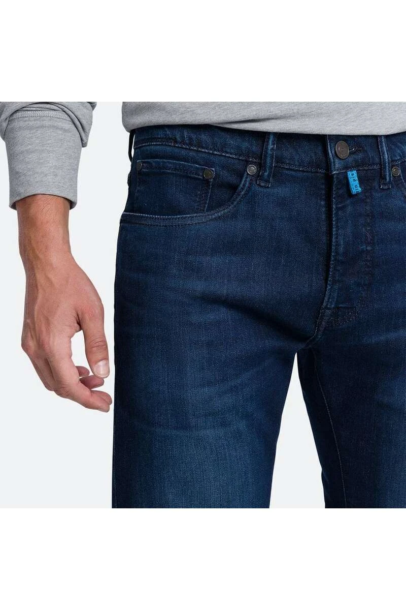 Pierre Cardin Antibes Futureflex Slim Fit Five-Pocket Herren Jeans Dunkelblau 4 Pierre Cardin Antibes Futureflex Slim Fit Five-Pocket Herren Jeans Dunkelblau – Bild 4