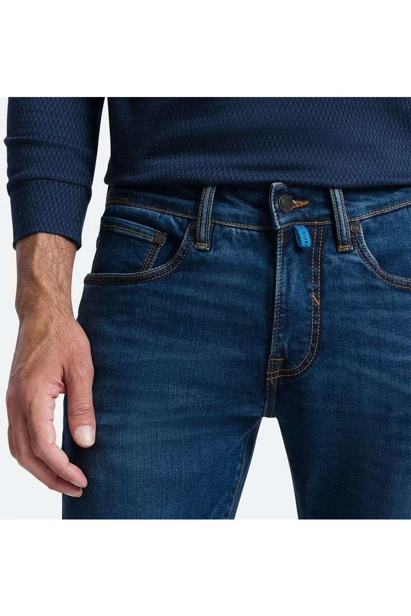 Pierre Cardin Antibes Futureflex Slim Fit Five-Pocket Herren Jeans Blau 3 Pierre Cardin Antibes Futureflex Slim Fit Five-Pocket Herren Jeans Blau – Bild 3