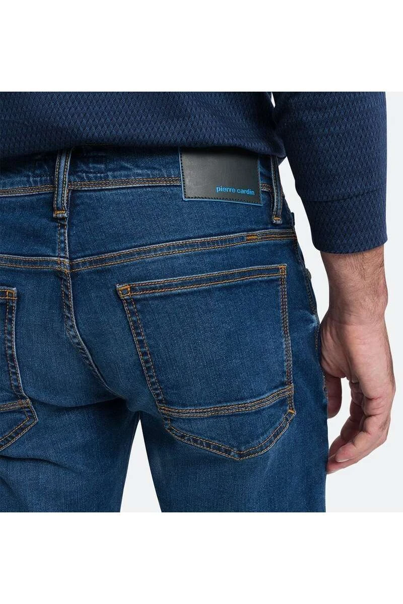 Pierre Cardin Antibes Futureflex Slim Fit Five-Pocket Herren Jeans Blau 4 Pierre Cardin Antibes Futureflex Slim Fit Five-Pocket Herren Jeans Blau – Bild 4
