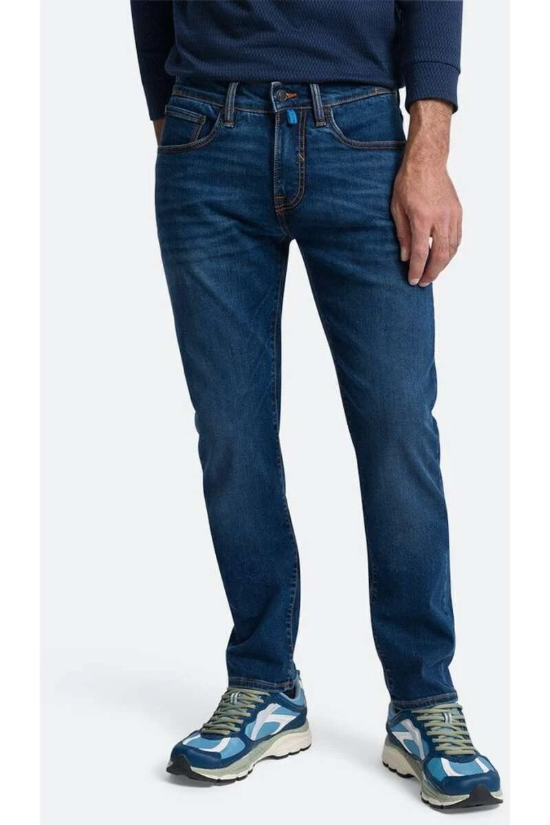 Pierre Cardin Antibes Futureflex Slim Fit Five-Pocket Herren Jeans Blau 1 Pierre Cardin Antibes Futureflex Slim Fit Five-Pocket Herren Jeans Blau
