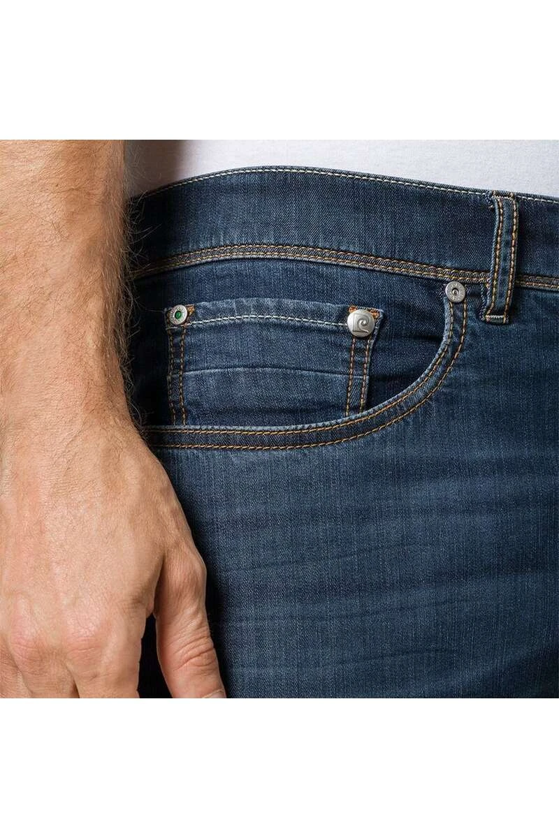 Pierre Cardin Tapered Fit Five-Pocket Herren Jeans Dunkelblau 4 Pierre Cardin Tapered Fit Five-Pocket Herren Jeans Dunkelblau – Bild 4
