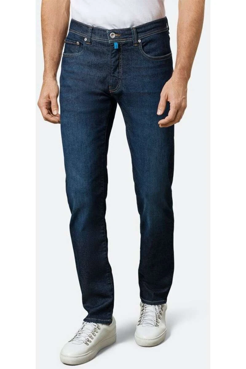 Pierre Cardin Tapered Fit Five-Pocket Herren Jeans Dunkelblau 1 Pierre Cardin Tapered Fit Five-Pocket Herren Jeans Dunkelblau