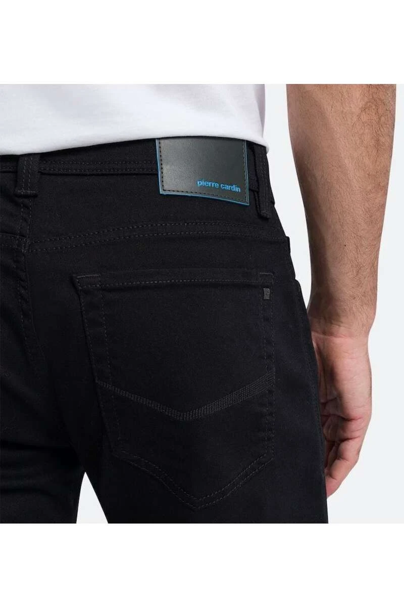 Pierre Cardin Tapered Fit Five-Pocket Herren Jeans Schwarz 4 Pierre Cardin Tapered Fit Five-Pocket Herren Jeans Schwarz – Bild 4