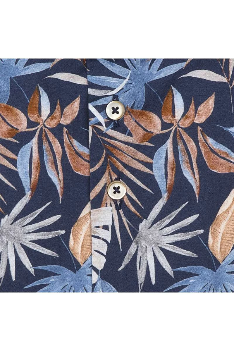 R2 Amsterdam Modern Fit Hemd Navy, Gemustert 3 R2 Amsterdam Modern Fit Hemd Navy, Gemustert – Bild 3