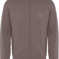 Fynch-Hatton Casual Fit CardiganZip Schlamm