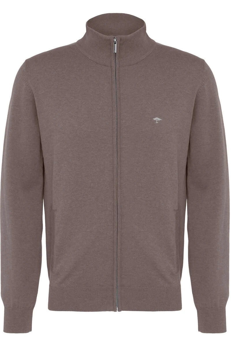 Fynch-Hatton Casual Fit CardiganZip Schlamm 1 Fynch-Hatton Casual Fit CardiganZip Schlamm