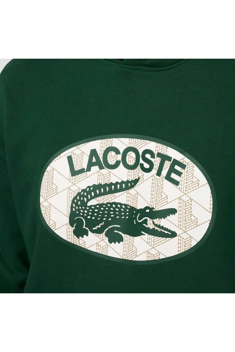 Lacoste Kapuzen Sweatshirtdunkelgrün 2 Lacoste Kapuzen Sweatshirtdunkelgrün – Bild 2