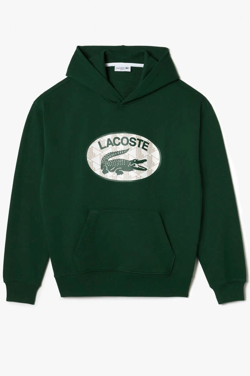 Lacoste Kapuzen Sweatshirtdunkelgrün 4 Lacoste Kapuzen Sweatshirtdunkelgrün – Bild 4