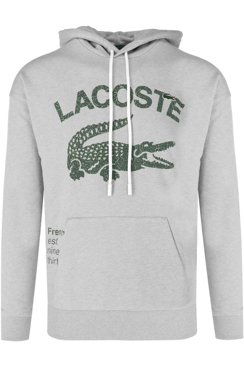 Lacoste Kapuzen Sweatshirtgrau 1 Lacoste Kapuzen Sweatshirtgrau