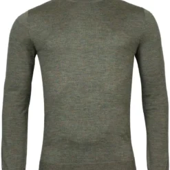 Thomas Maine Tailored Fit Herren Rollkragenpullover Dunkelgrün