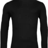 Thomas Maine Tailored Fit Herren Rollkragenpullover Schwarz